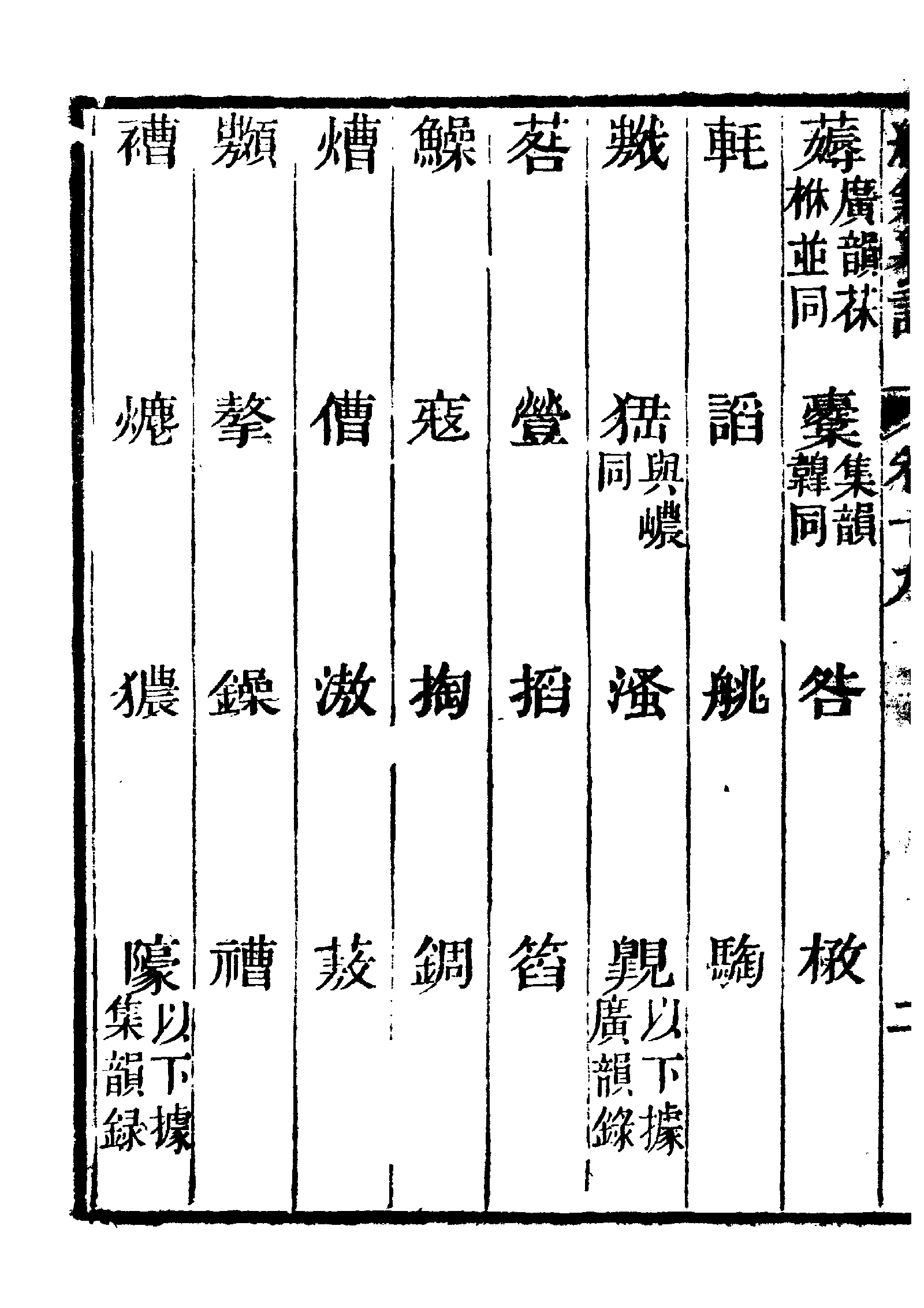 《经籍纂诂》 第2587页